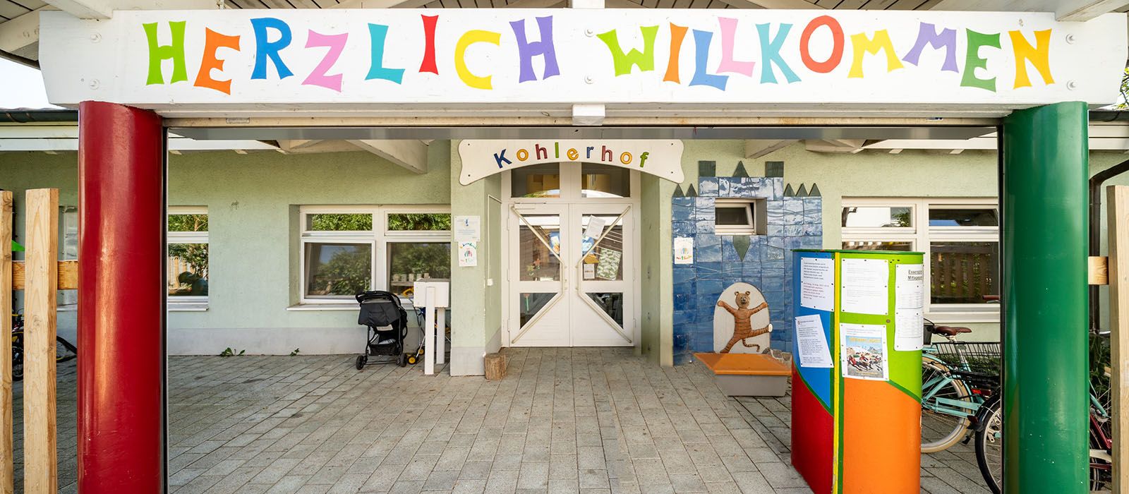 Foto eines Spielzimmers in einem Kindergarten